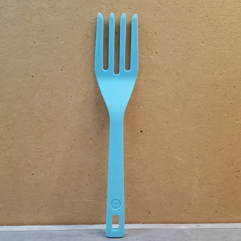 Weight Watchers Blue Silicone Serving Fork